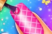 Kendi tırnaklarını tasarla ve bu manikür oyununda nail art hakkında bilgi