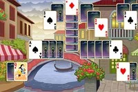 Sevgililer Günü için bir Piramit Solitaire oyunu