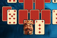 Antik Çinde bir Piramit Solitaire oyunu