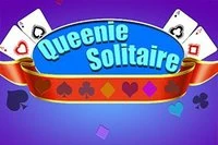 Queenie Solitaire oyununda tüm kartları dört desteğe taşıyın