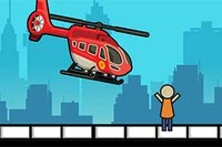 Helikopter uçururken insanları kurtarmak ister misin?