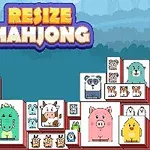 Karikatür tarzında hayvan figürleri bulunan Mahjong taşları