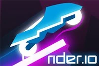 Rider.ioda diğer oyuncularla yarış ve rakiplerine meydan okumak için