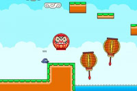 Hızlı tempolu 2D parkur platform oyununda çevik bir ninja olarak harekete