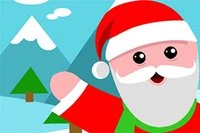 Eğlenceli bir yüksek skor oyununda Noel Babanın kayak yapmasına yardım et!