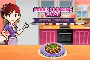 Mutfakta tezgâh üzerinde sebzelerle süslenmiş bir yemek ve yan tarafta başparmağıyla onay işareti yapan bir kadın çizimi