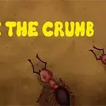 Karınca figürleri ve Save the Crumb yazısı olan bir görsel