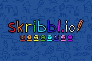 Renkli harflerle yazılmış skribbl