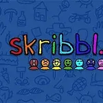 Renkli harflerle yazılmış skribbl