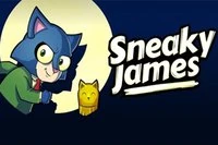 Sneaky Jamese gardiyanlardan kaçması için yardım et!