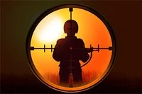 Sniper King 2D The Dark City, bir nişancı oyunu