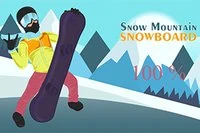 Tek dokunuşla oynanan snowboard oyununda engelleri aş!