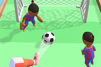 Soccer Dash, top gibi oynadığın eğlenceli bir futbol oyunu