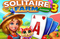 Solitaire Farm: Seasons 3, Tripeaks tarzı kart sıralama oyunu, +3400 seviye