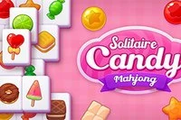 Solitaire Mahjong Candy, klasik solitaire mahjong oyununu yeni bir seviyeye