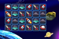 Uzay Mahjong Connect Oyunu