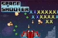 Atari salonunun heyecanını yeniden yaşayın ve Space Shooter oyununda bir