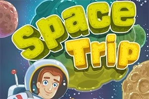 Renkli gezegenler ve bir astronotun bulunduğu uzay temalı çizim
