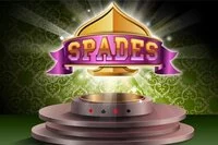 Klasik 4 kişilik Spades kart oyunu, 3 bilgisayar rakibiyle