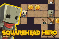Squarehead Hero ile zekice, hamle tabanlı zindan bulmacalarını çöz