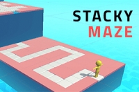 Stacky Maze, küp toplama oyunu