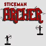 Ok işte betimleme:

Ok atan çöp adam figürleri ve Stickman Archer yazısı