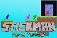 4 arkadaşınızla oynayabileceğiniz Stickman Party, 2şer kişilik 2 grup