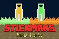 Pixel dünyasında hayatta kalmak için stickmanlere ihtiyaç var.