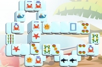Renkli bir mahjong solitaire oyunu