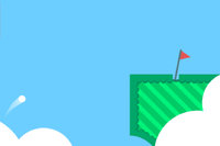 Sunny Golf: 30 bölümle basit bir 2D golf oyunu