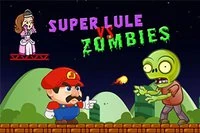 Super Lule vs Zombies, 18 aşamaya sahip ücretsiz nişan ve ateş etme oyunu