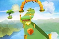 Super Spice Dash, temiz ve şık 3D Temple Run tarzı bir Html5 oyun
