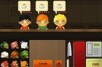 Sushi yıldızı olma yolunda doğra ve dilimle