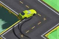 Köşelerde drift yap ve çarpmadan ne kadar süre sürebileceğini gör