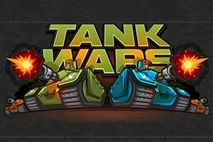 Yeşil ve mavi tankların karşılıklı durduğu, ateş açtığı bir çizim
