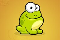 Ribbit! Tap the Frog oyunu için bir  başlık.