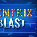 Renkli bloklardan oluşan TENTRIX yazısının üzerinde durduğu mavi arka plan