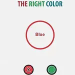 Beyaz arka plan üzerinde kırmızı bir daire içinde Blue yazısı ve altında kırmızı çarpı ile yeşil onay butonları