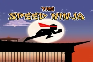 Ay ışığı önünde kırmızı atkılı bir ninja silüetiyle Japon tarzı mimarinin üstünde yazılı metin