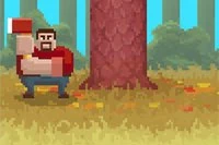 Bu sinirlerinizi zorlayacak Timber Man oyununu yeni versiyonda oynayın!