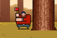 Timberman, retro tarzında çok bağımlılık yapan bir skor oyunudur