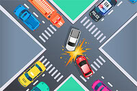 Tiny Cars oyununda sokaklarda karşılaşan küçük arabalarla ilgilenmeniz