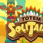 Totem direği ve Totem Solitaire yazısı bulunan renkli bir illüstrasyon