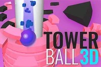 TOWER BALL 3Dde hızlan ve platformları parçala!