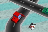 Trafiği atlatarak bitiş çizgisine ulaşmaya çalış.