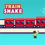 Kırmızı bir tren raylarda ilerlerken etrafında insanlar duruyor