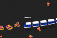 TrainWar.io 3D, canlı bir 3D dünyada geçen heyecan verici bir tren oyunu