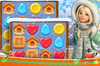 Vega Mix: Fairy Town, eğlenceli bir kış hikayesine sahip match-3 oyunu