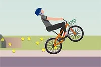 Wheelie Bikerda tüm bitiş çizgilerine ulaşabilecek misin?
