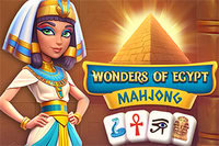 Antik Mısır gizemiyle Mahjong oyunu Wonders of Egypt Mahjong